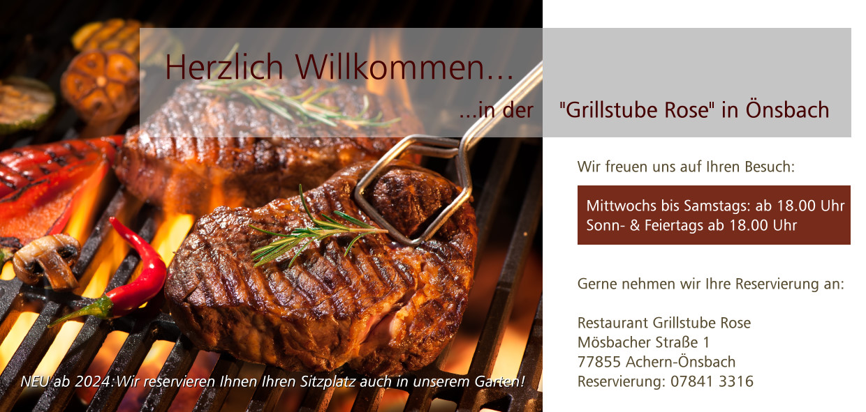 Grillstube Rose in Achern-Önsbach